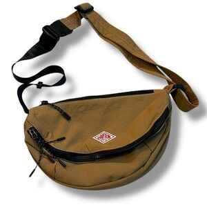 Danton Sling Bag Polyester Taffeta Tan